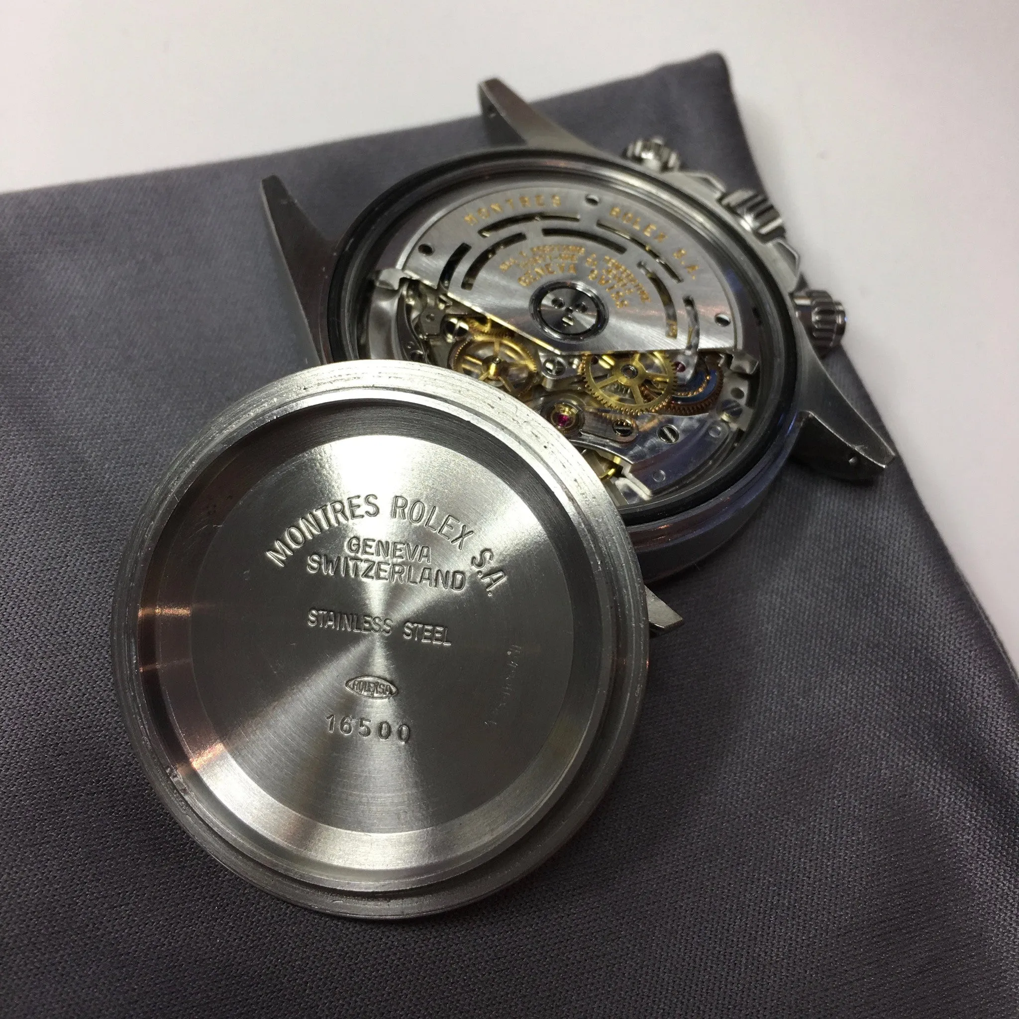 1997 Rolex Daytona 16520 Zenith White Chronograph "U" Serial Steel Wristwatch