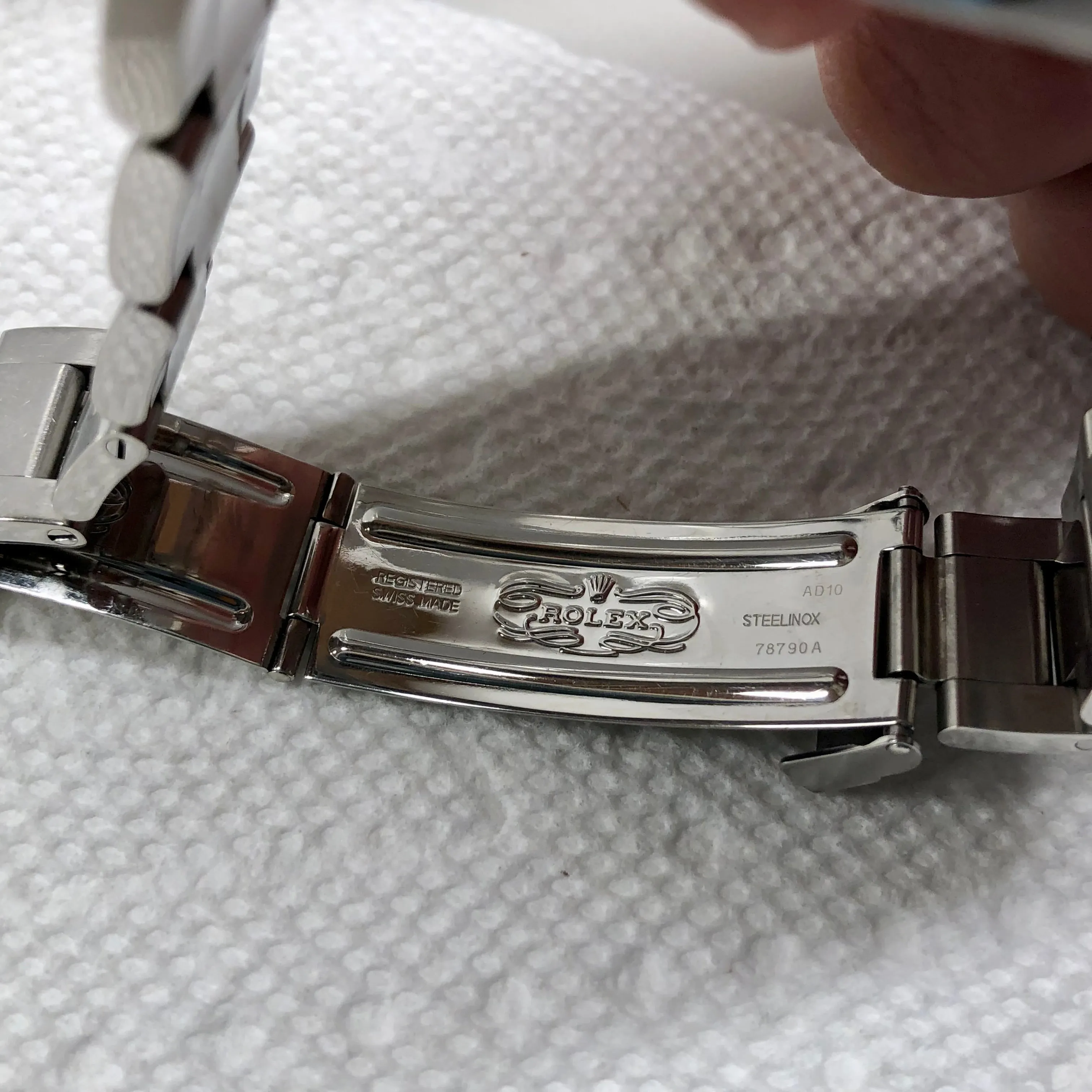 2002 Rolex GMT Master II 16710 Coke Stainless Steel SEL Wristwatch