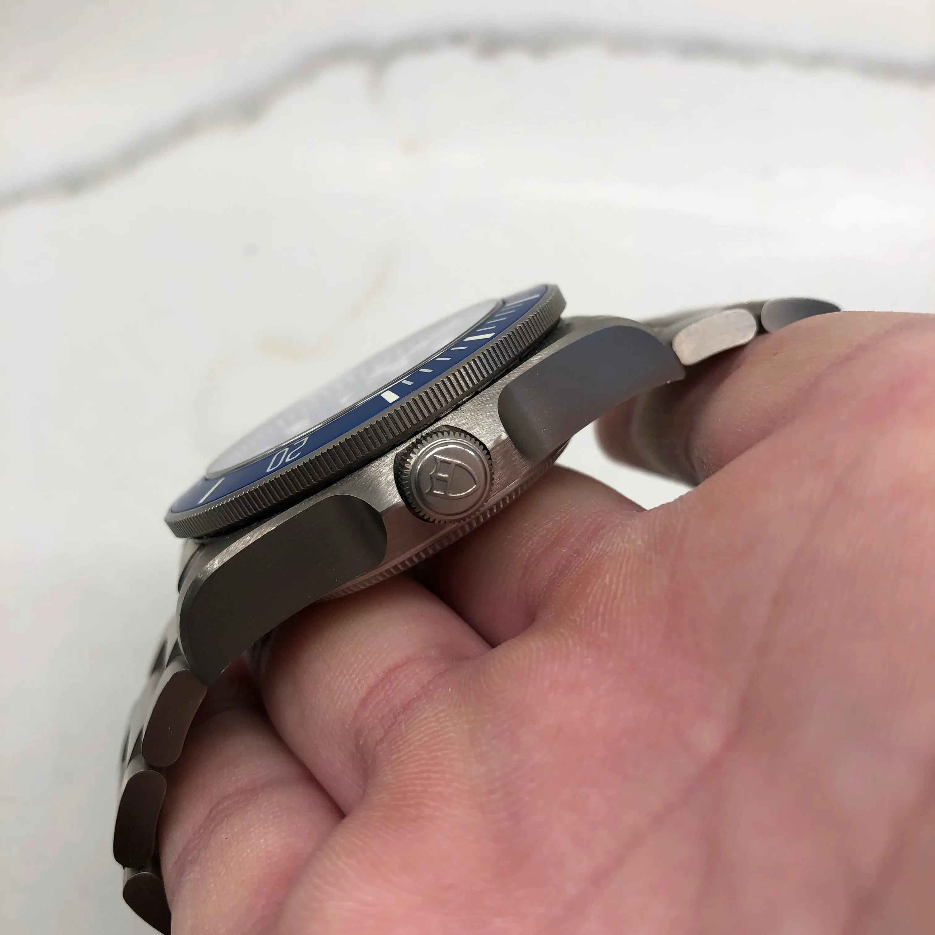 2020 Tudor Pelagos 25600TB Titanium Automatic 42mm Blue Wristwatch Box Papers
