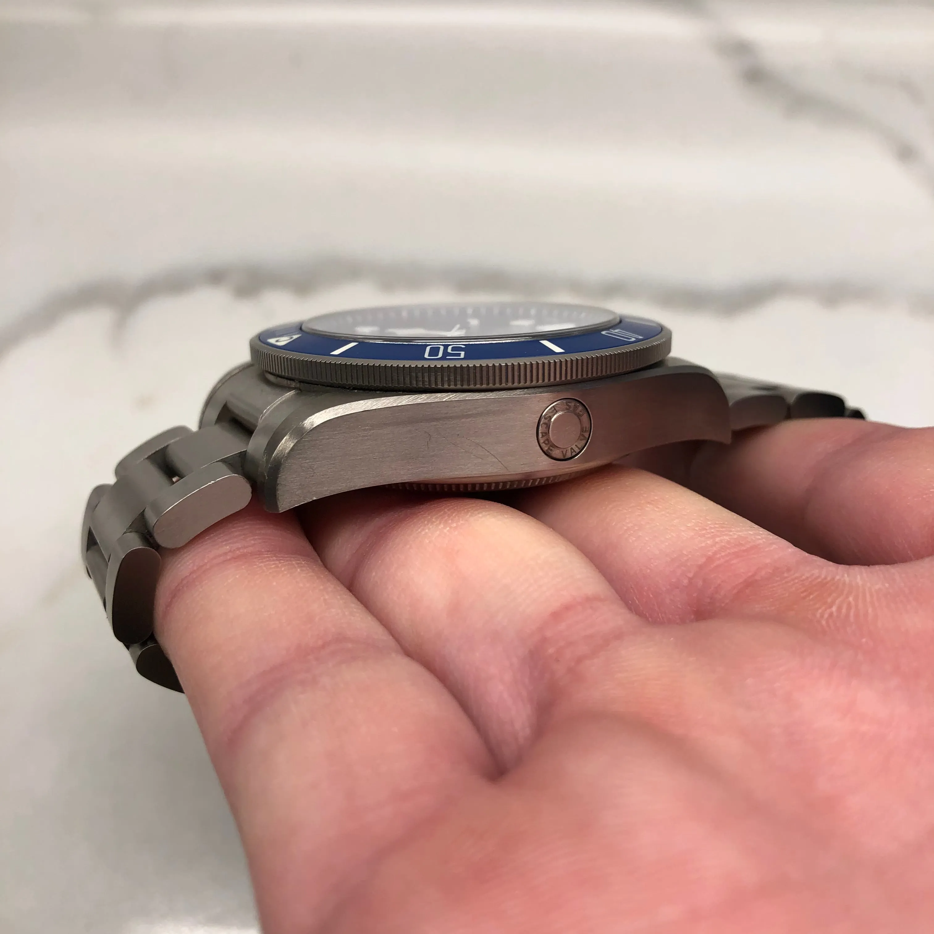 2020 Tudor Pelagos 25600TB Titanium Automatic 42mm Blue Wristwatch Box Papers