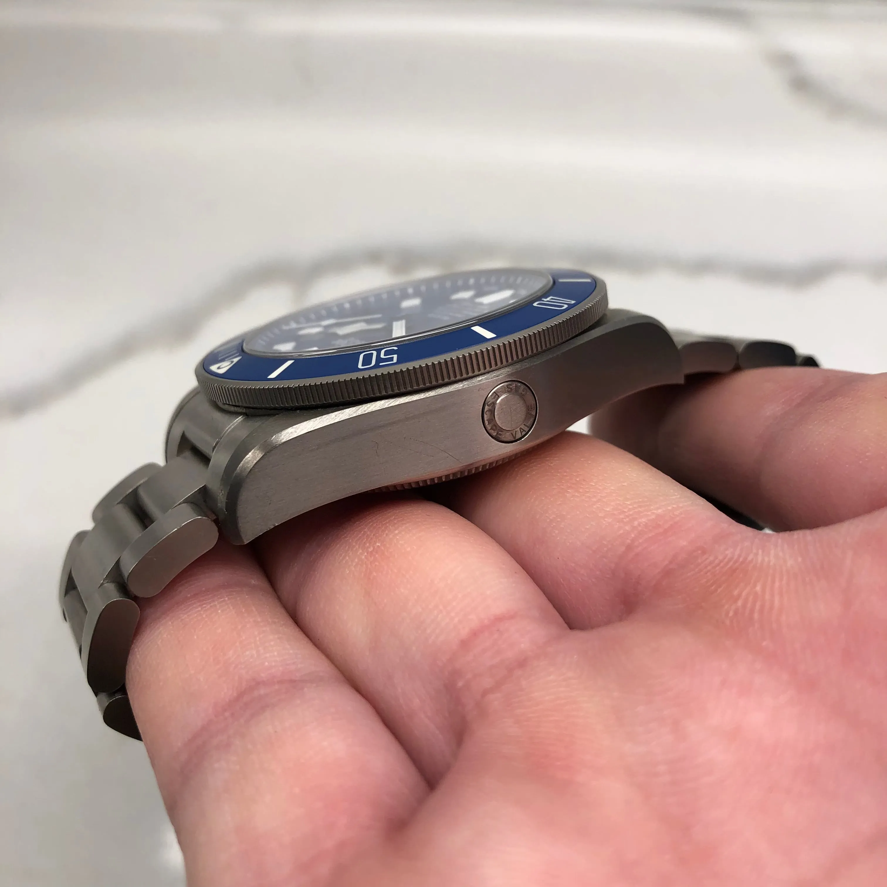 2020 Tudor Pelagos 25600TB Titanium Automatic 42mm Blue Wristwatch Box Papers