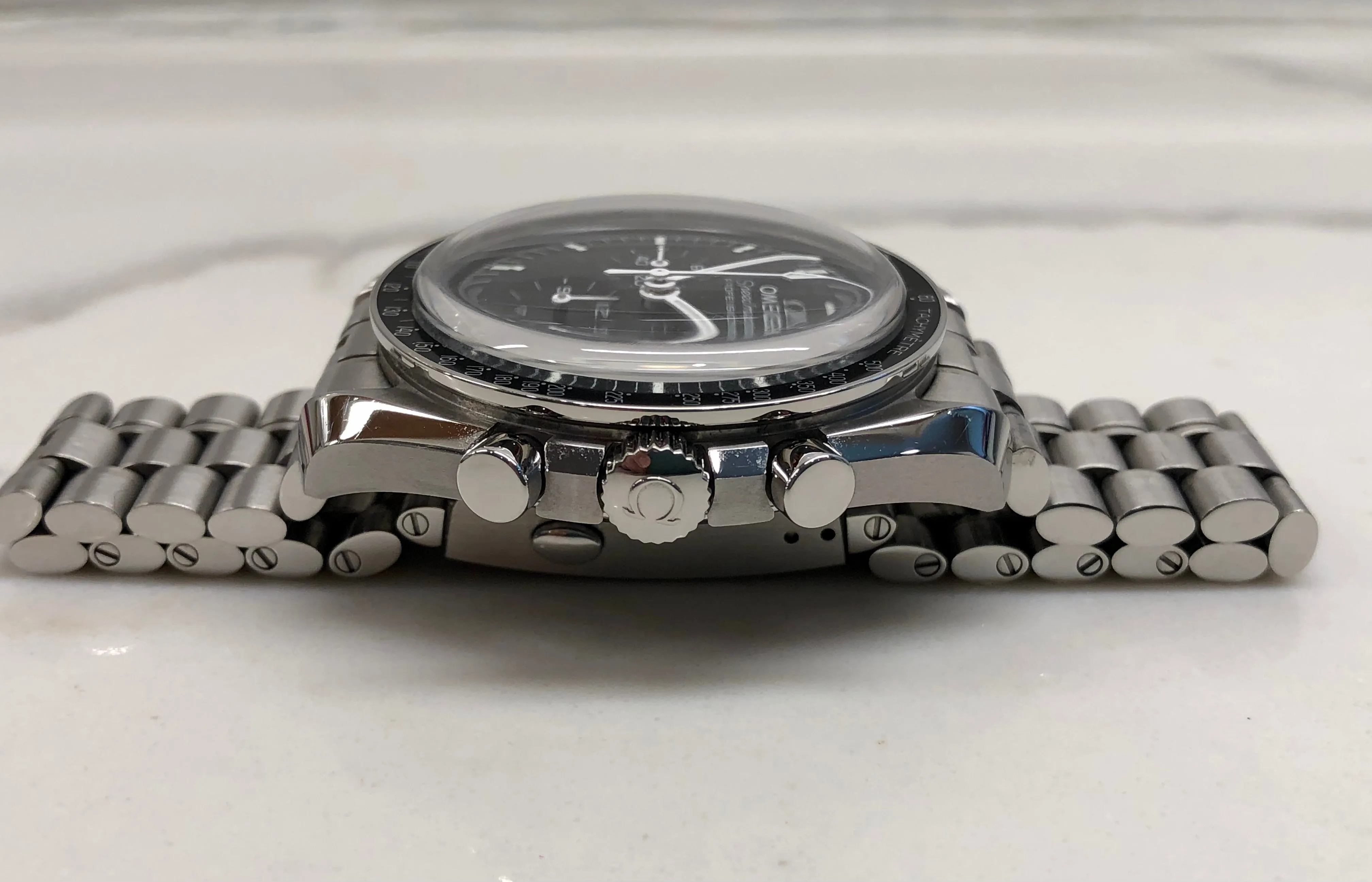2021 Omega Speedmaster Moonwatch Professional 310.30.42.50.01.001 42mm Wristwatch with Box and Papers