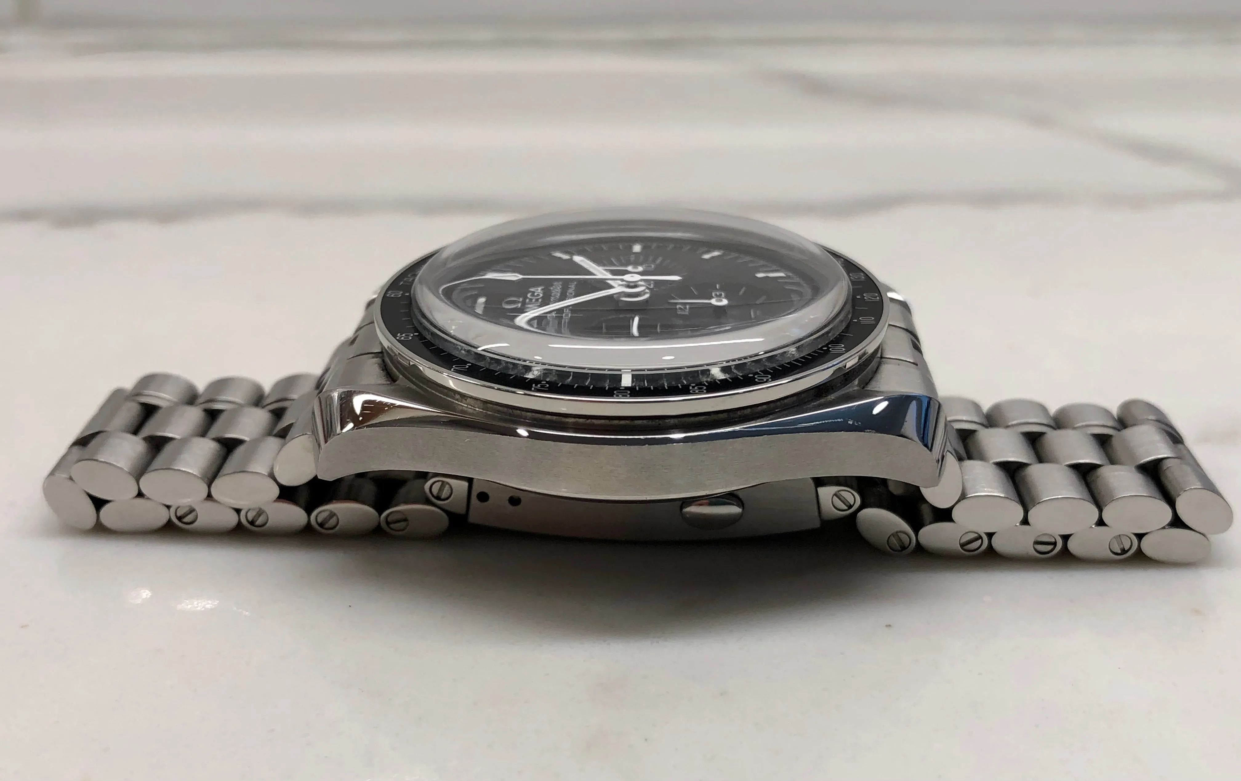 2021 Omega Speedmaster Moonwatch Professional 310.30.42.50.01.001 42mm Wristwatch with Box and Papers