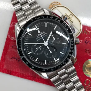 2021 Omega Speedmaster Moonwatch Professional 310.30.42.50.01.001 42mm Wristwatch with Box and Papers