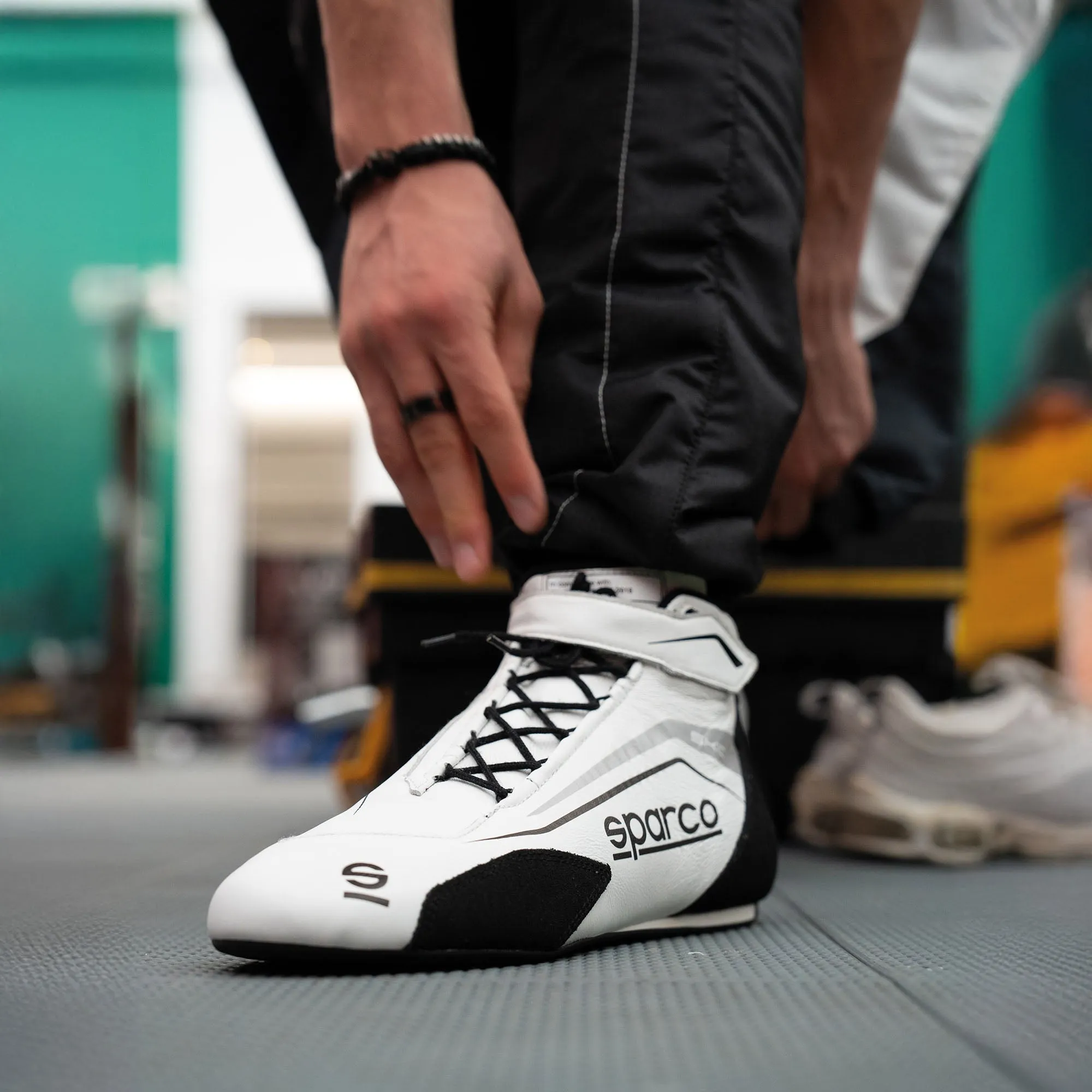 2025 Sparco SLALOM  Racing Driver Boots Restyled Design FIA Approved Fireproof