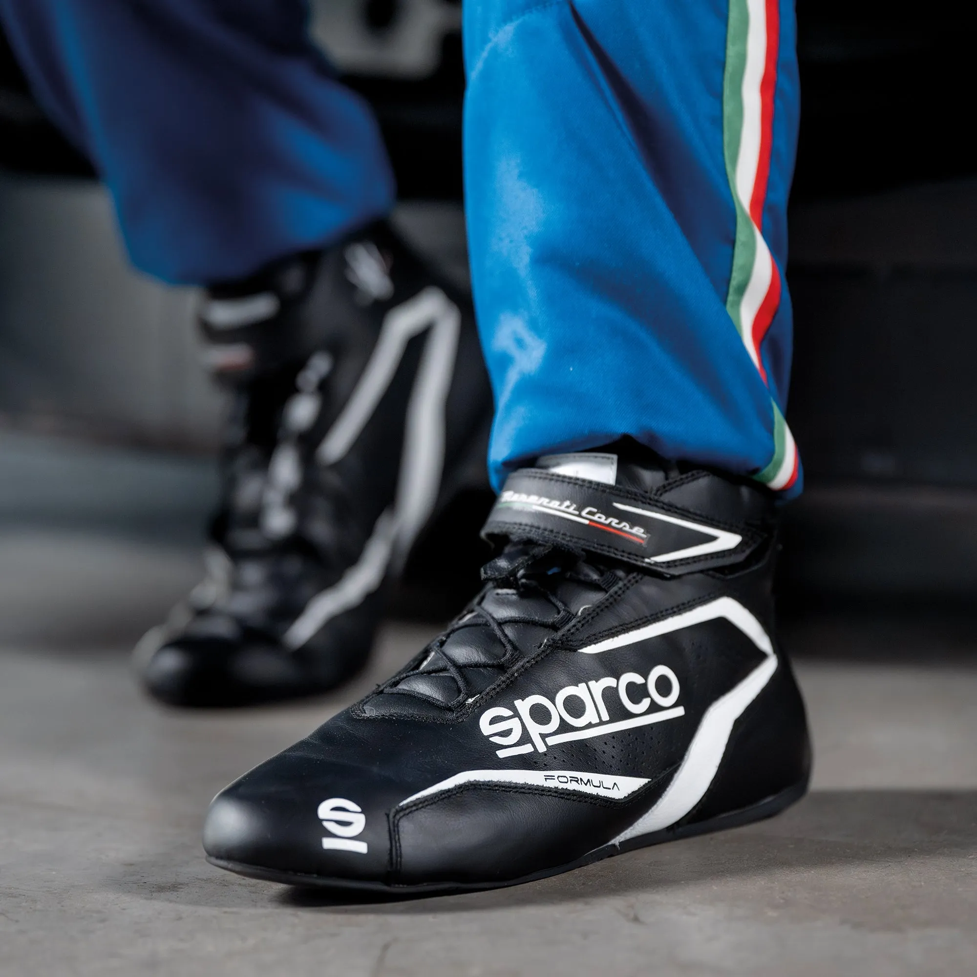 2025 Sparco SLALOM  Racing Driver Boots Restyled Design FIA Approved Fireproof