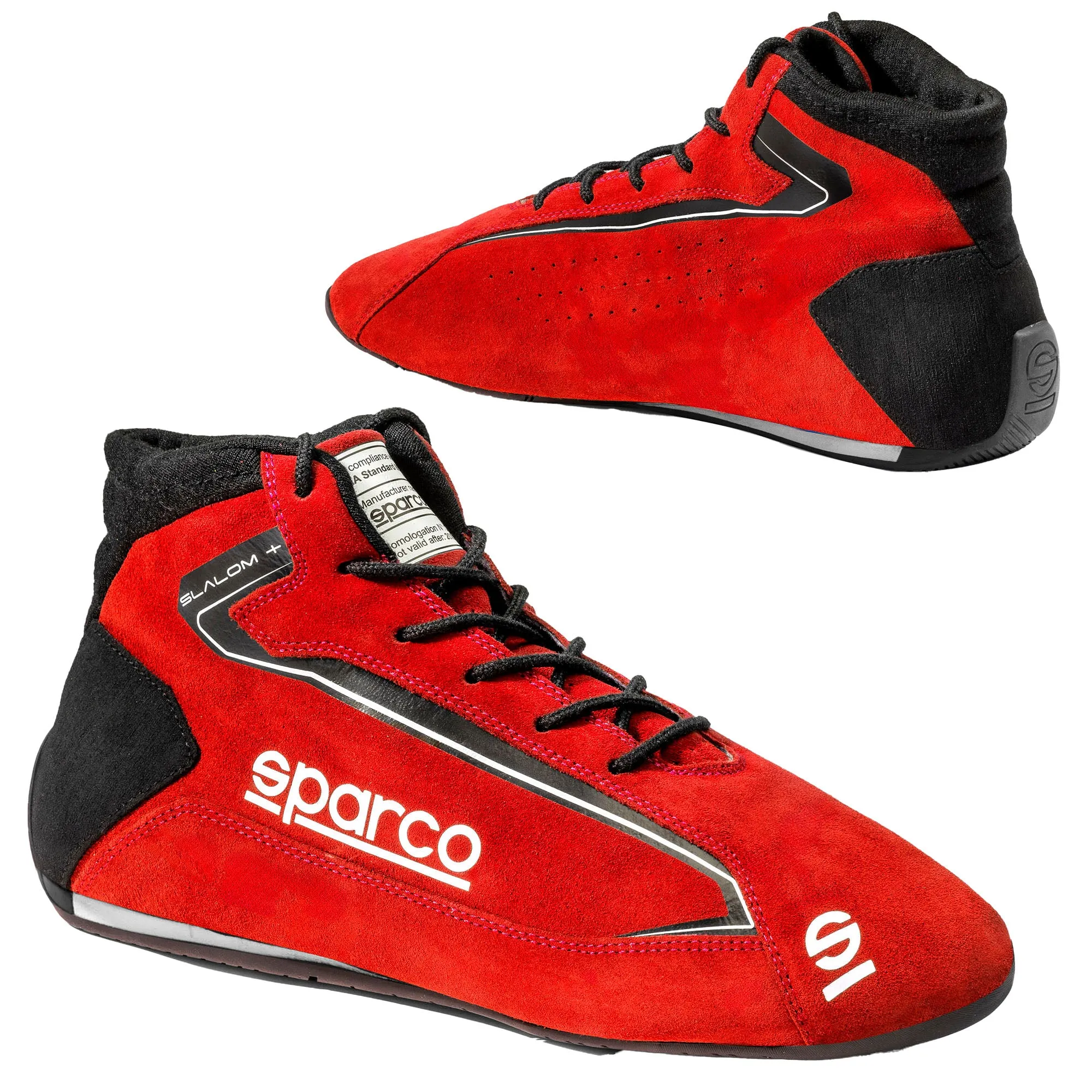 2025 Sparco SLALOM  Racing Driver Boots Restyled Design FIA Approved Fireproof