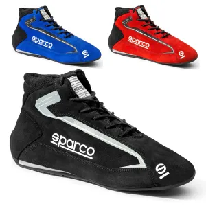 2025 Sparco SLALOM  Racing Driver Boots Restyled Design FIA Approved Fireproof