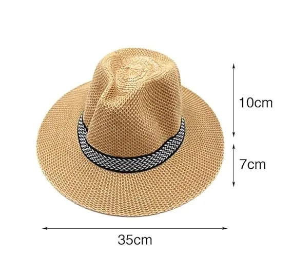 220221 UNISEX PAPER STRAW SUN HATS