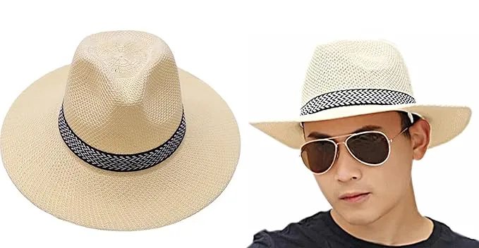 220221 UNISEX PAPER STRAW SUN HATS