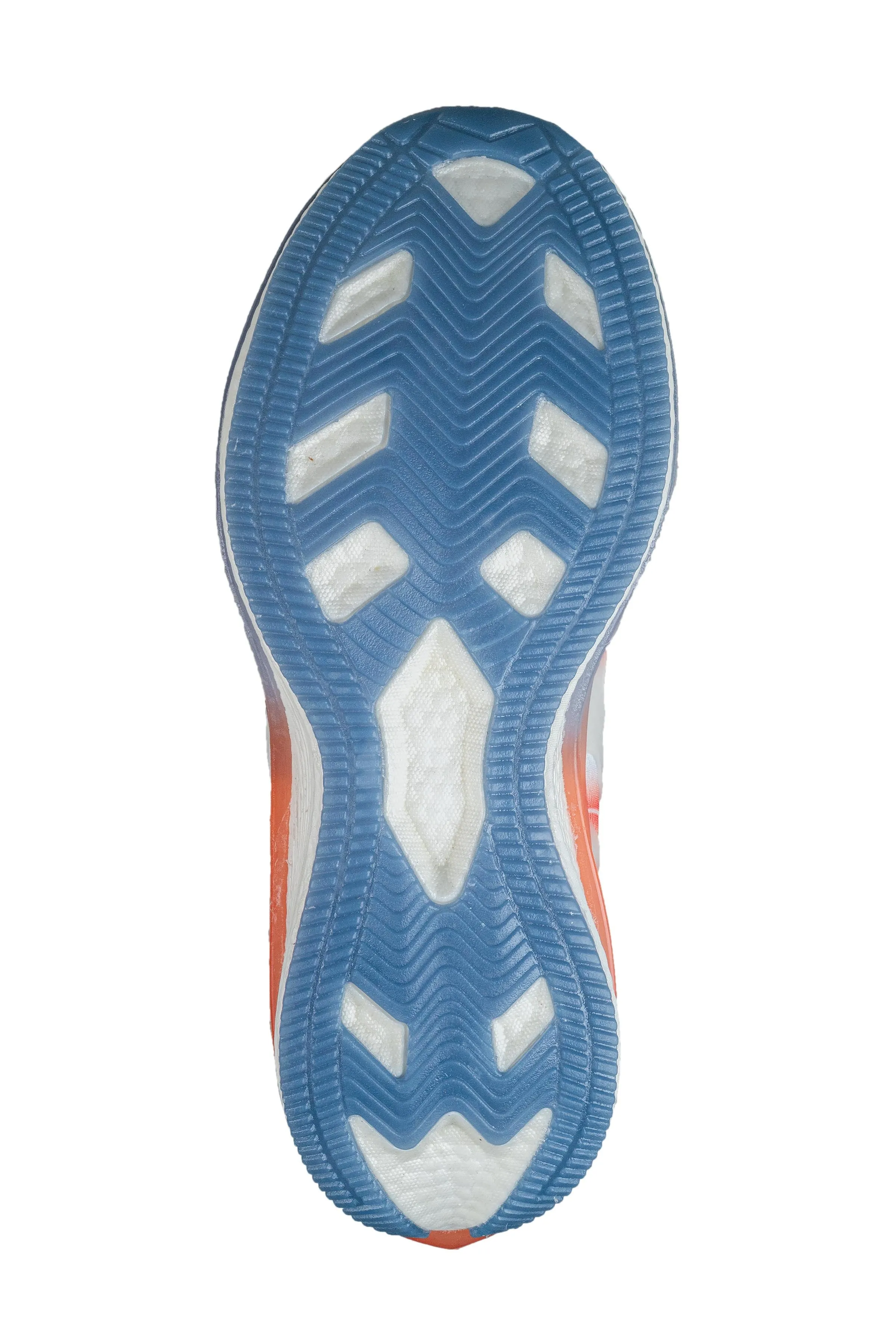 Abros Gents White / Orange Sports Shoe