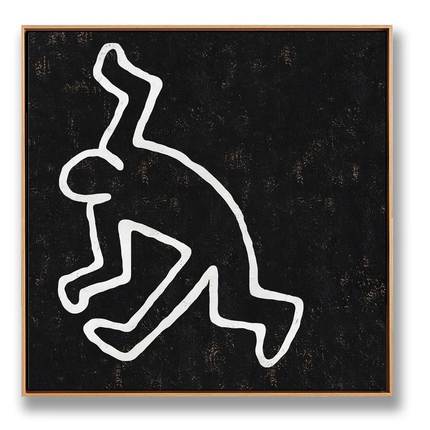 Abstract Dancing Man Painting H204SR