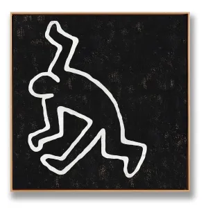 Abstract Dancing Man Painting H204SR