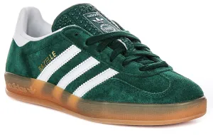 Adidas Gazelle Indoor In Green Gum Sole