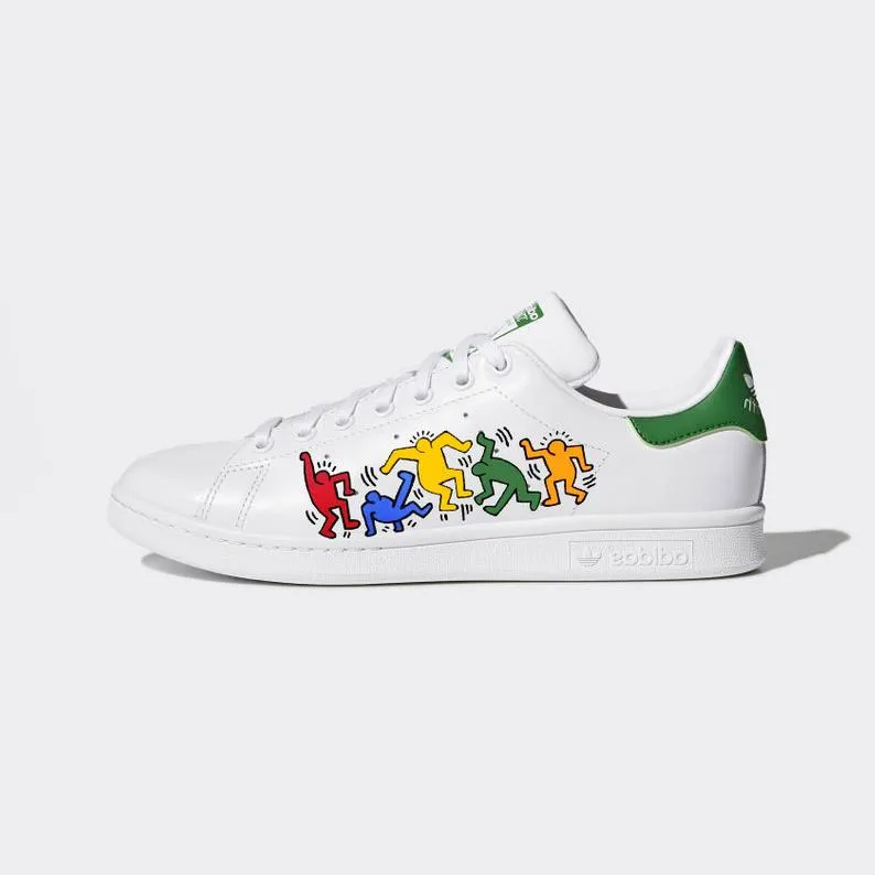 Adidas Stan Smith - Keith Harring