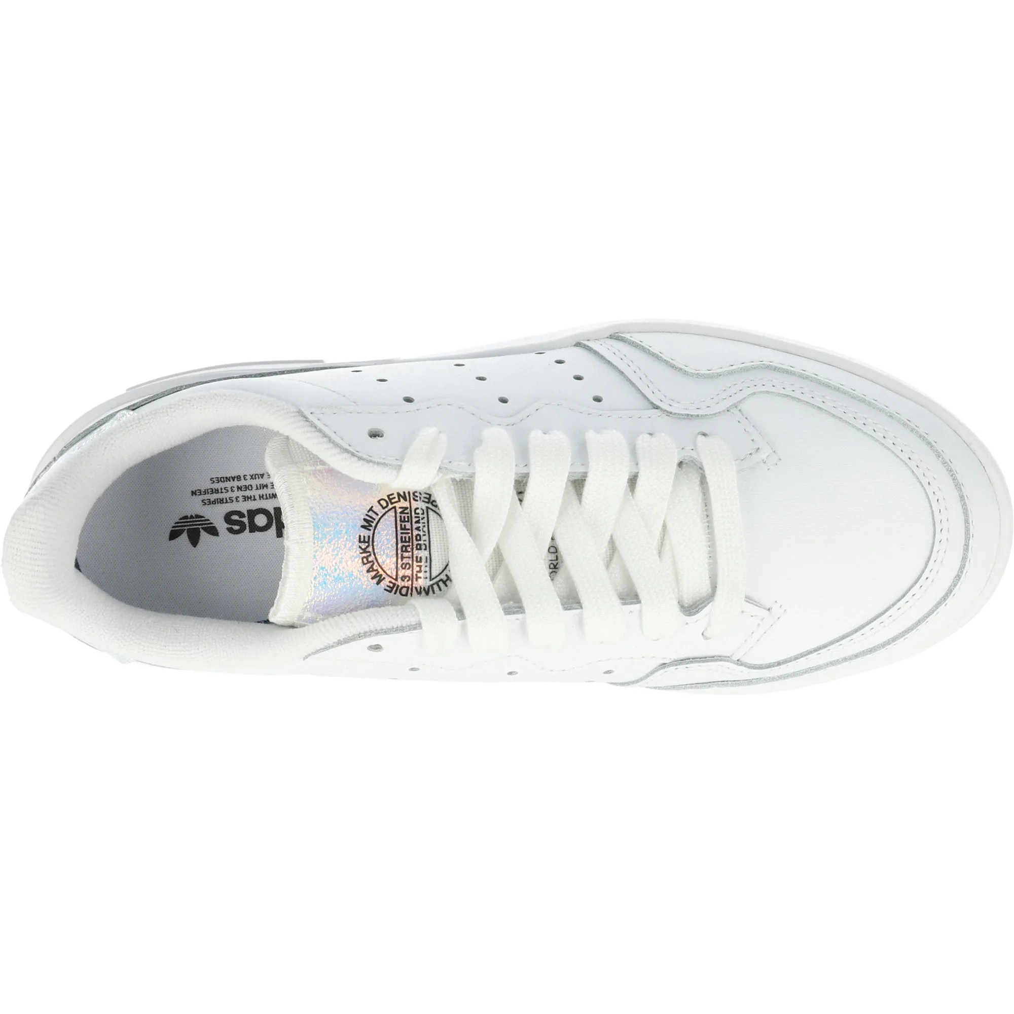 adidas Supercourt J White Trainers