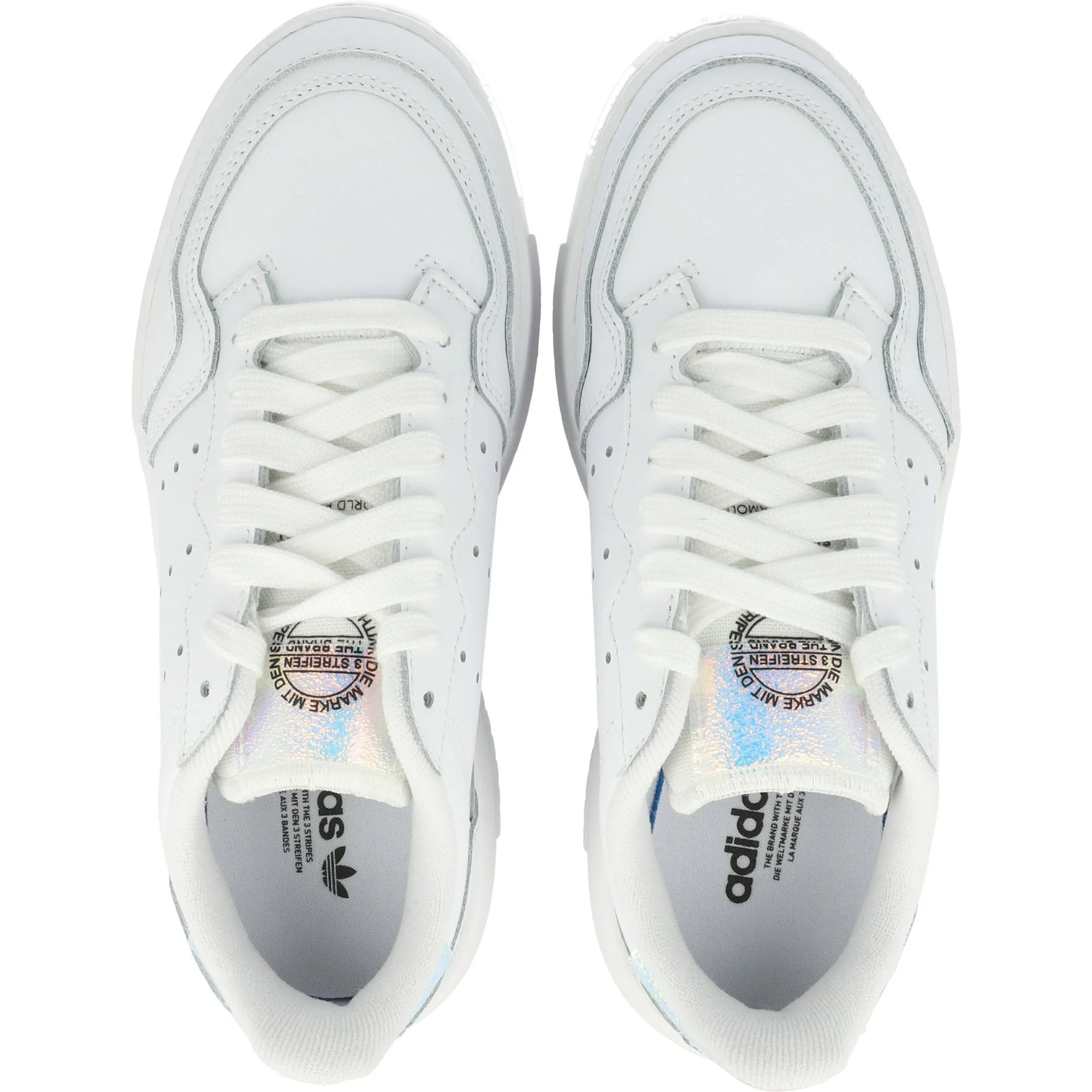 adidas Supercourt J White Trainers