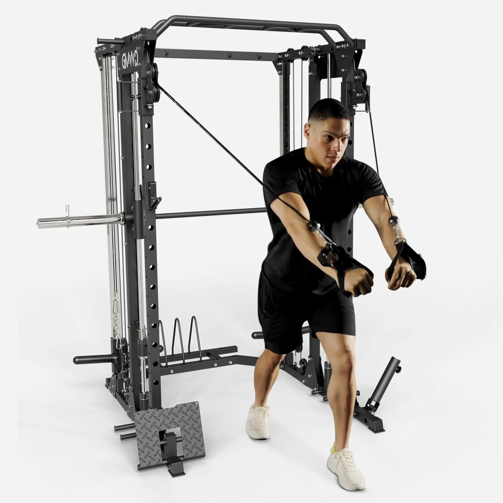 All-In-One Smith Machine with Functional Trainer SM12