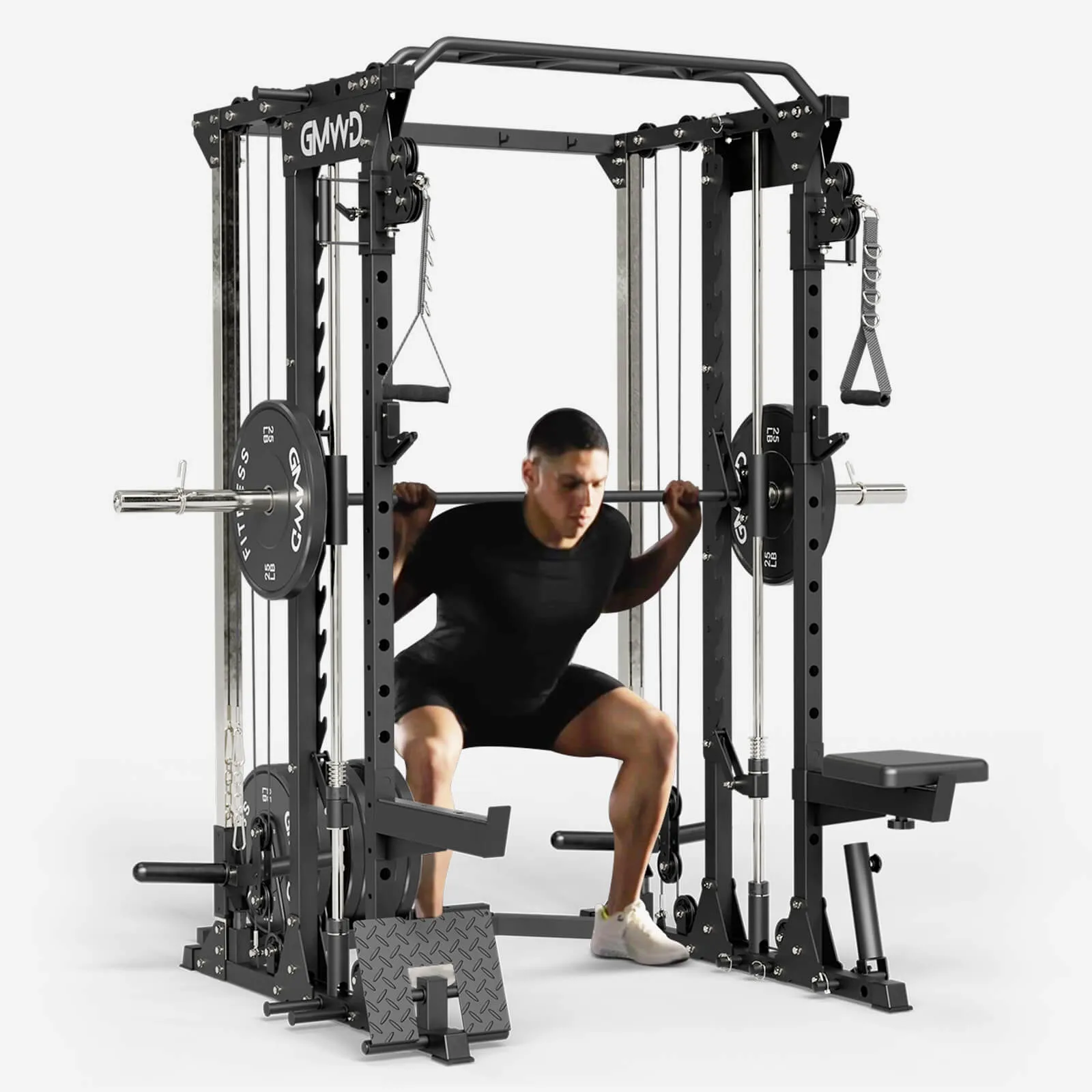 All-In-One Smith Machine with Functional Trainer SM12
