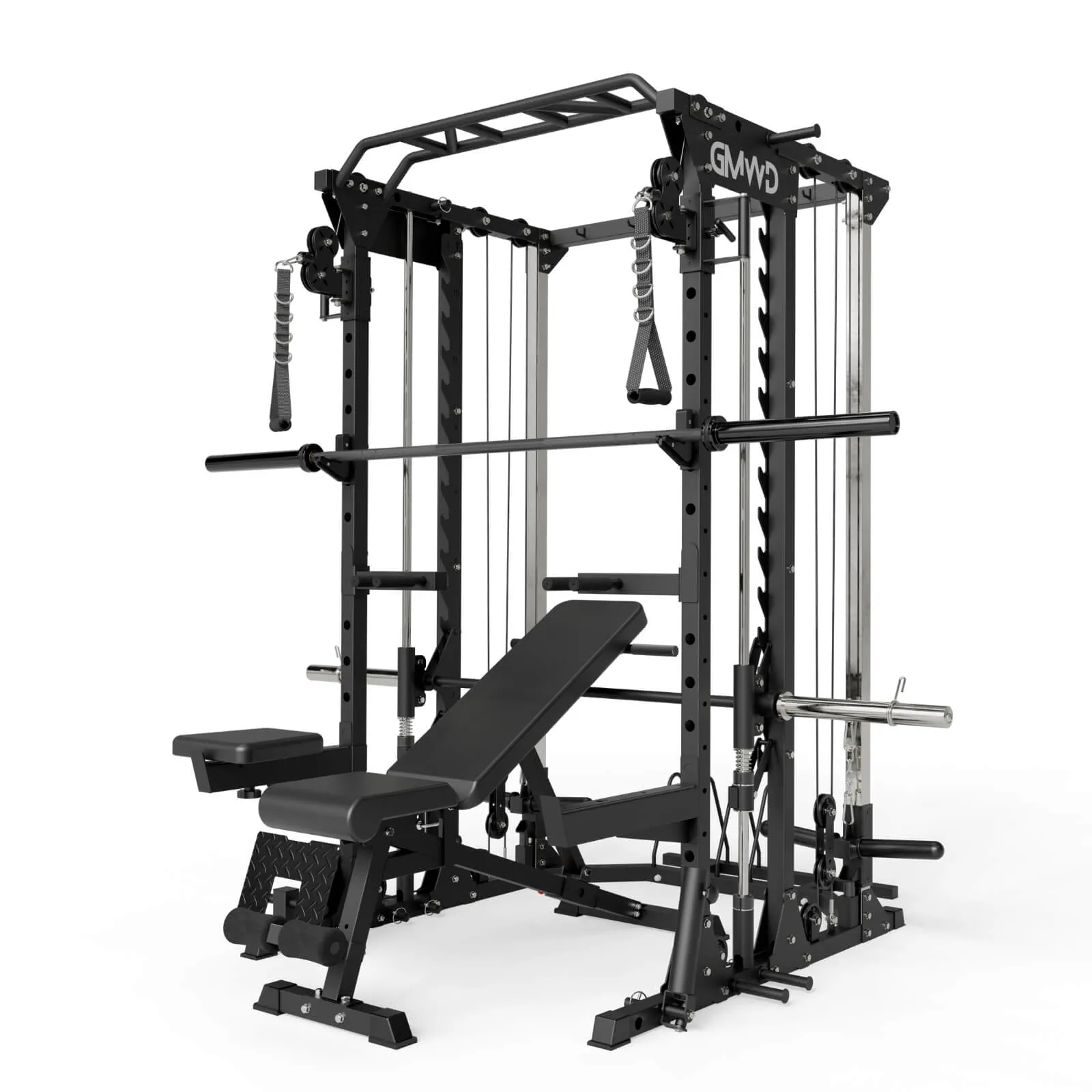 All-In-One Smith Machine with Functional Trainer SM12