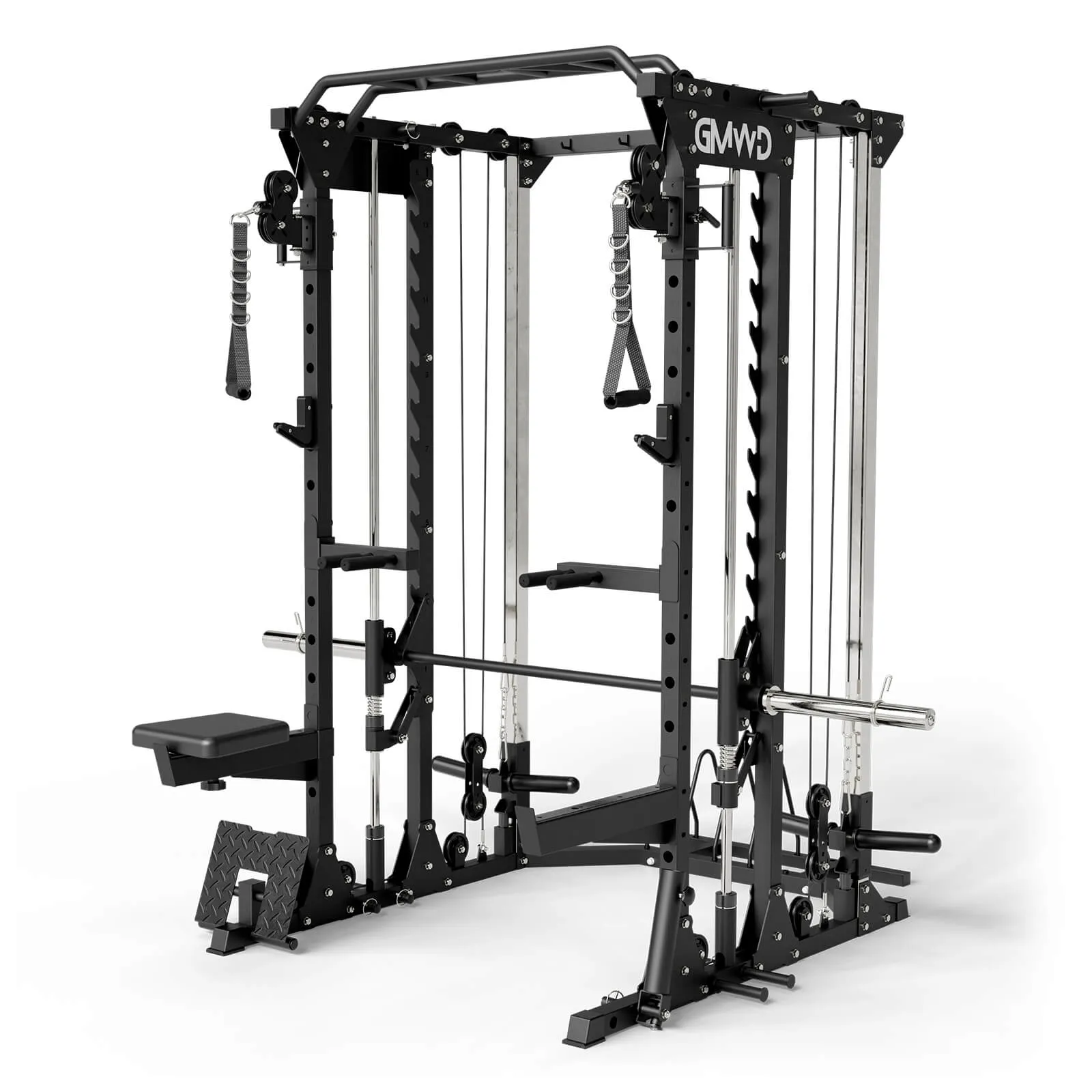 All-In-One Smith Machine with Functional Trainer SM12