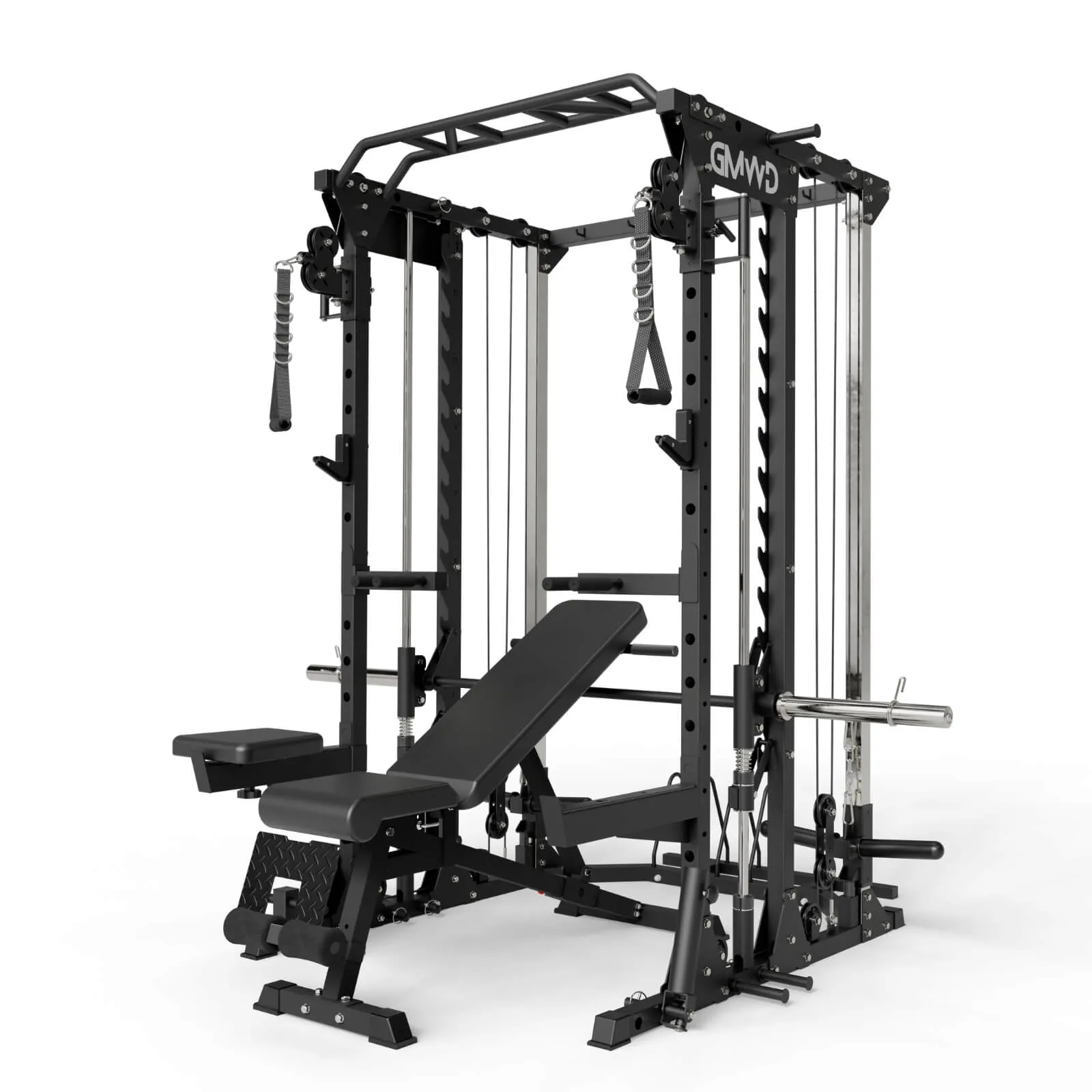 All-In-One Smith Machine with Functional Trainer SM12