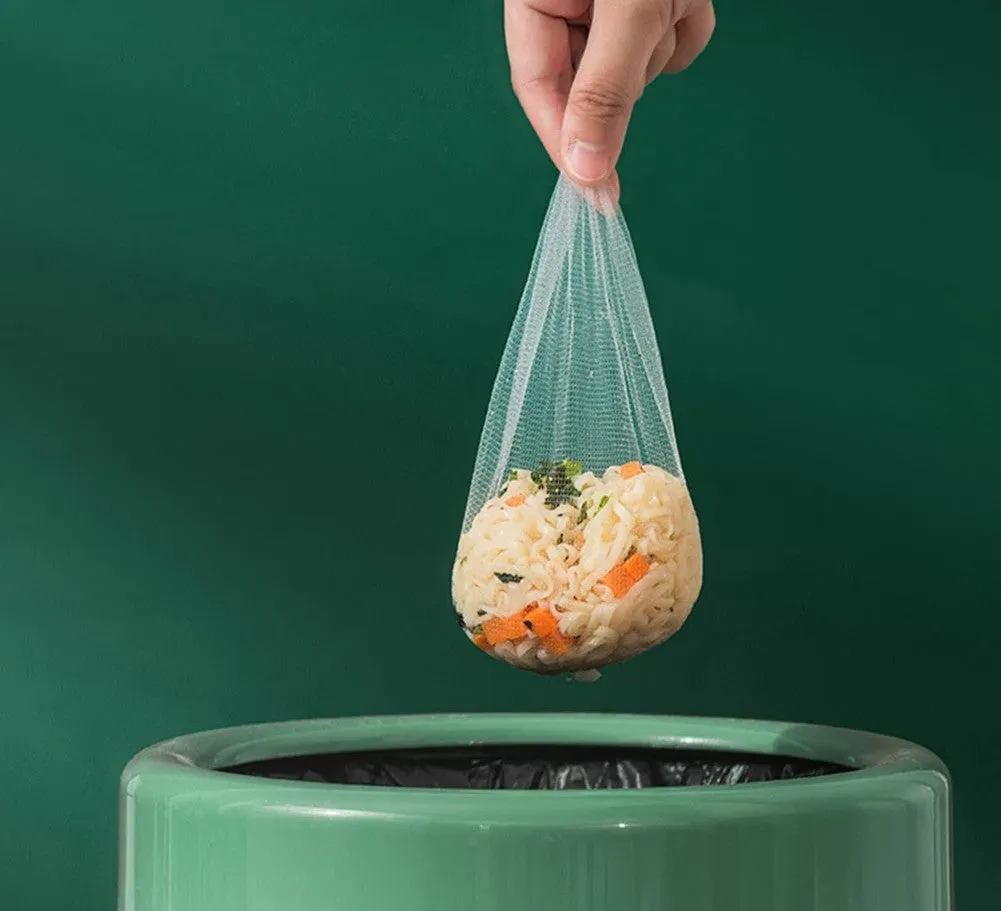 Anti-Clogging Sink Strainer Rack – Kitchen Shelf Filter with Disposable Net to Catch Food Residues