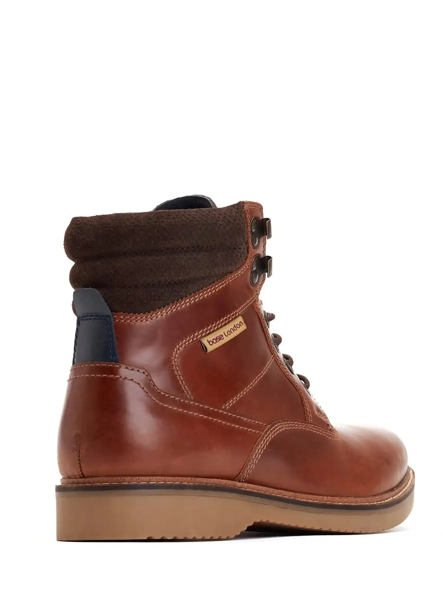 Base London Mens Bradley Boots Waxy Chestnut