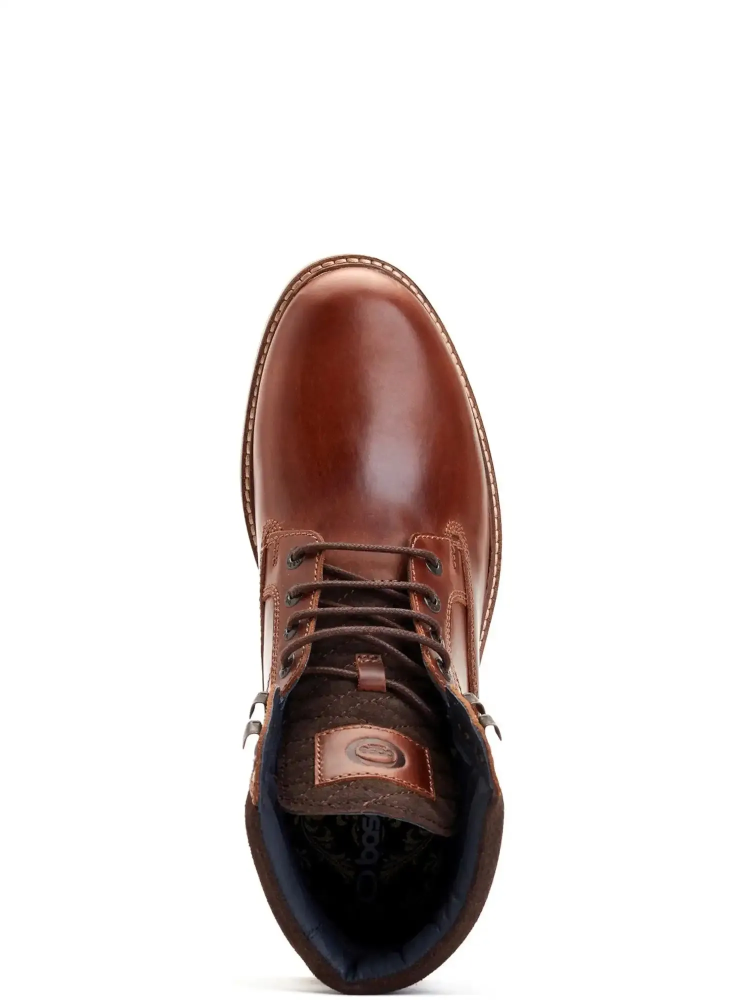 Base London Mens Bradley Boots Waxy Chestnut