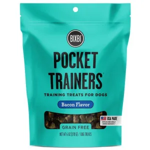 BIXBI Pocket Trainers Bacon Flavor Grain-Free Dog Treats (6-oz bag)