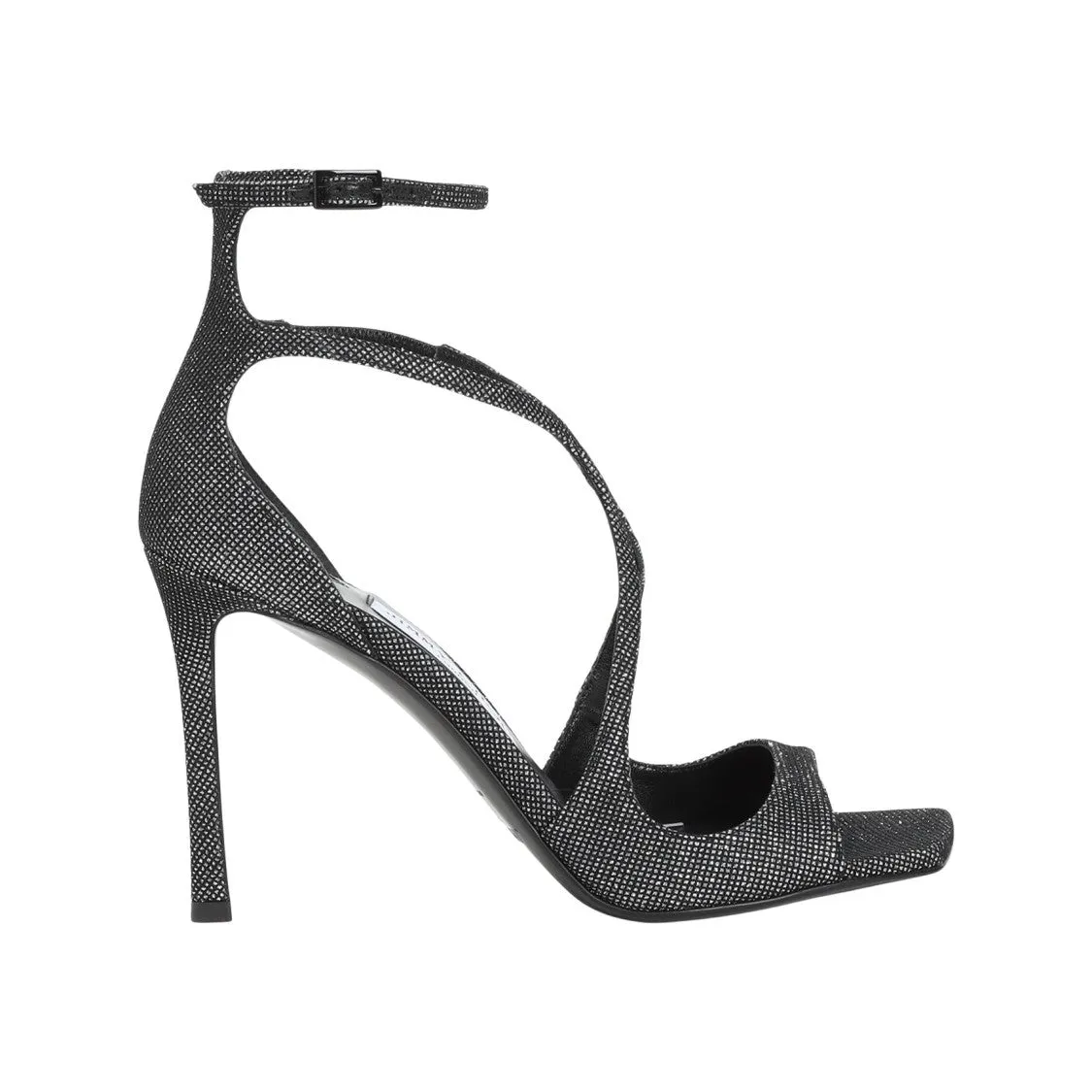 Black Mesh Sandals