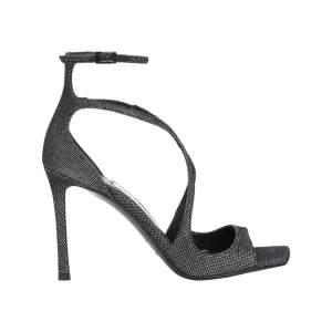 Black Mesh Sandals