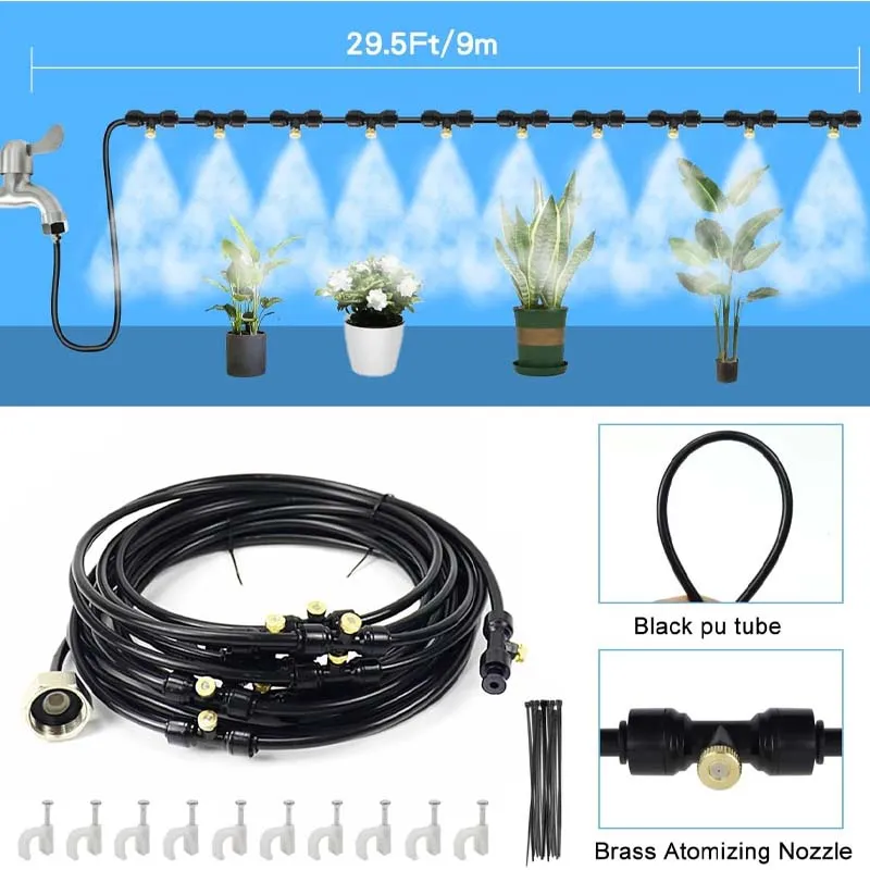 Black Spray System with American Standard Copper Fittings
