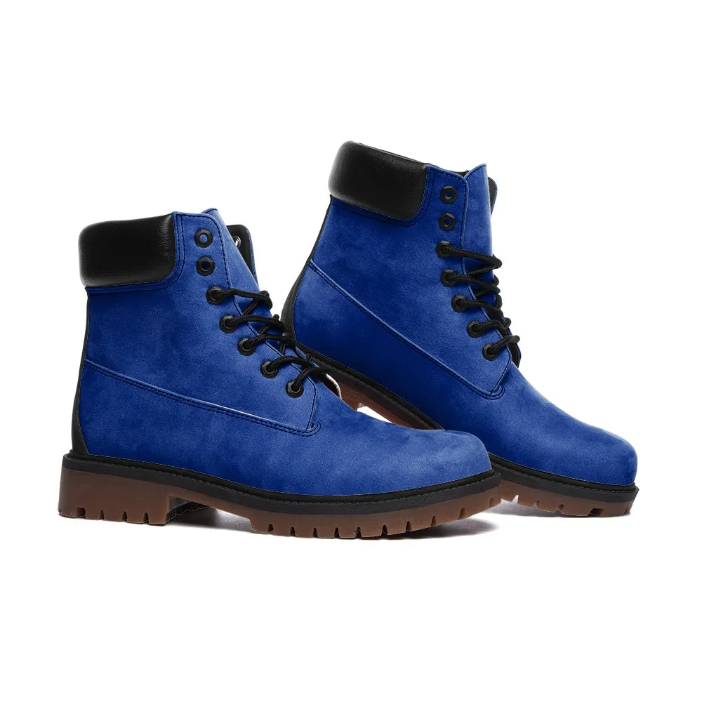 Blue Suede Boots