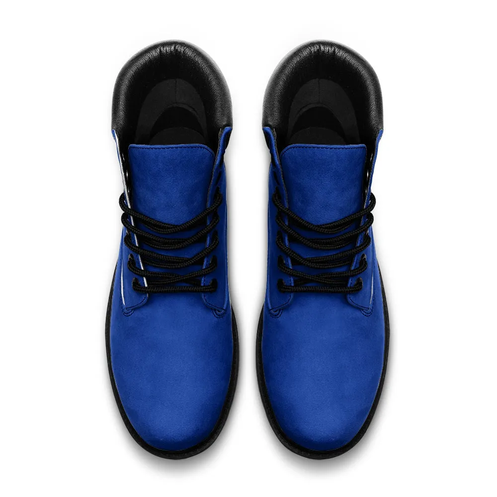 Blue Suede Boots