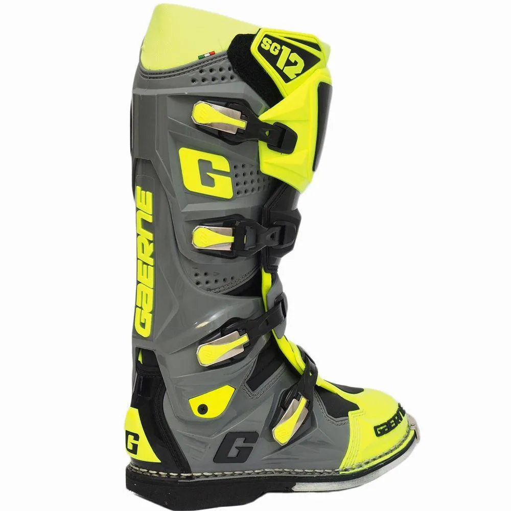 Botas de Moto Sg-12 Amarillo Gaerne