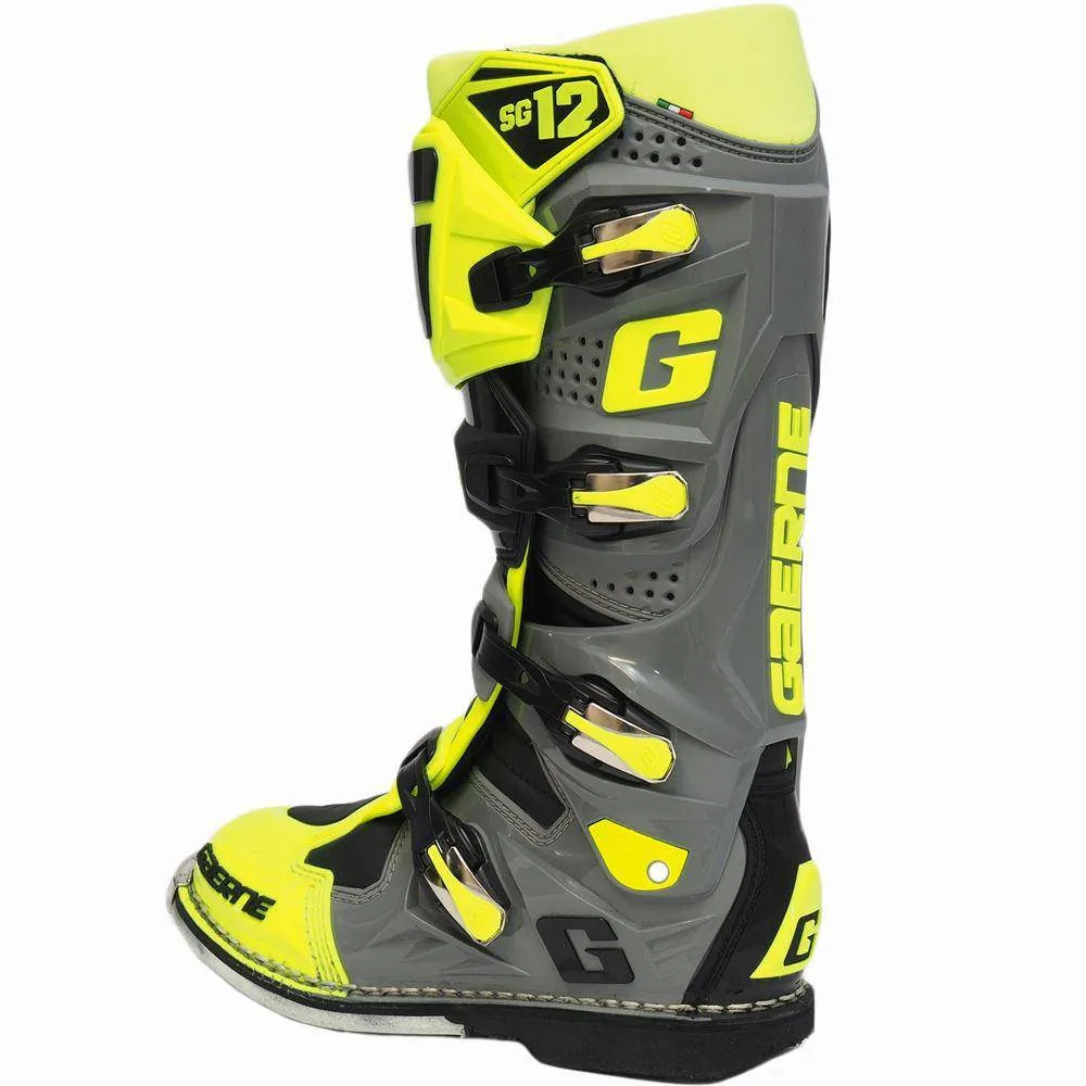 Botas de Moto Sg-12 Amarillo Gaerne