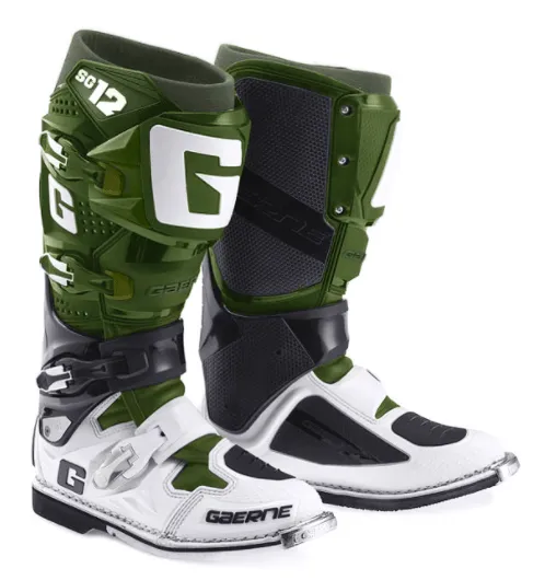 Botas de Moto Sg-12 Army Gaerne