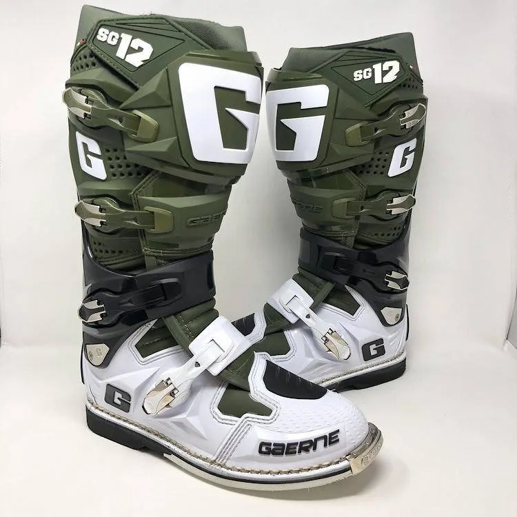 Botas de Moto Sg-12 Army Gaerne
