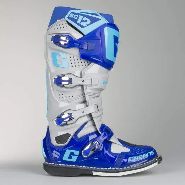 Botas de Moto Sg-12 Azul Gaerne