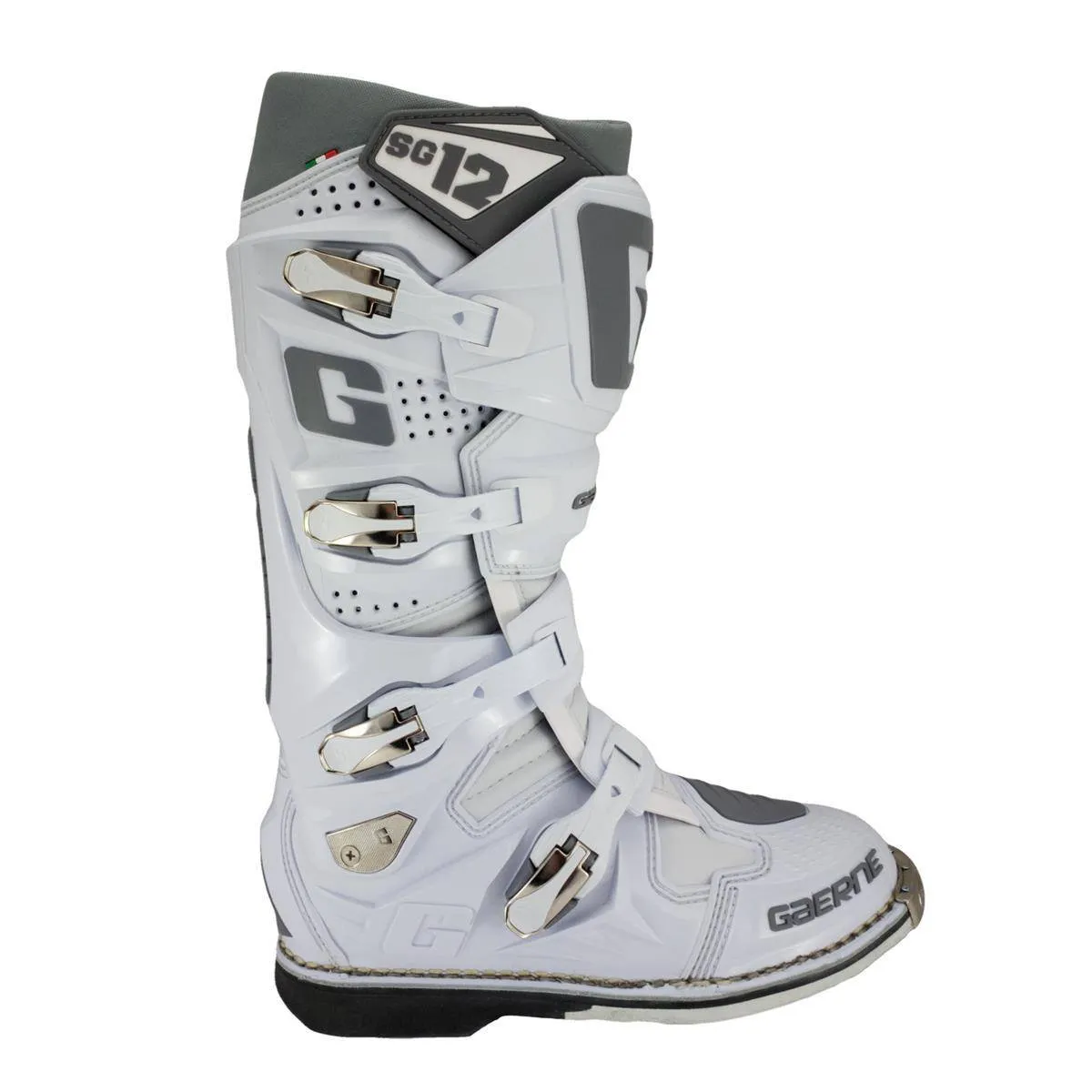 Botas de Moto Sg-12 Blanco Gaerne