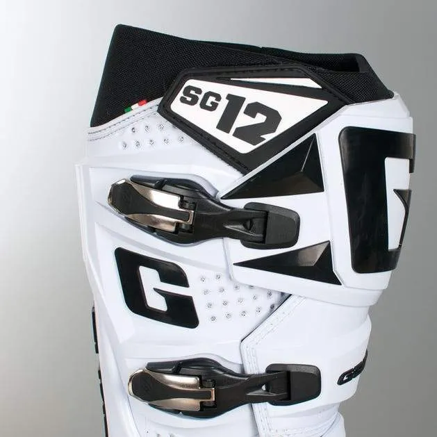 Botas de Moto Sg-12 Blanco Gaerne