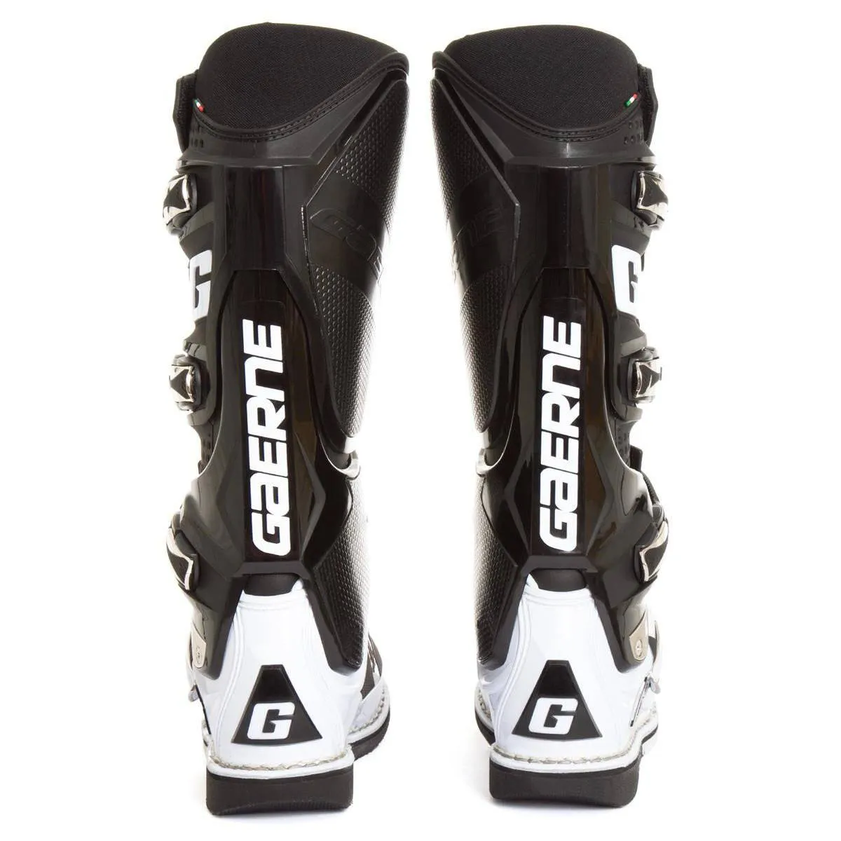 Botas de Moto Sg-12 Blanco Negro Gaerne