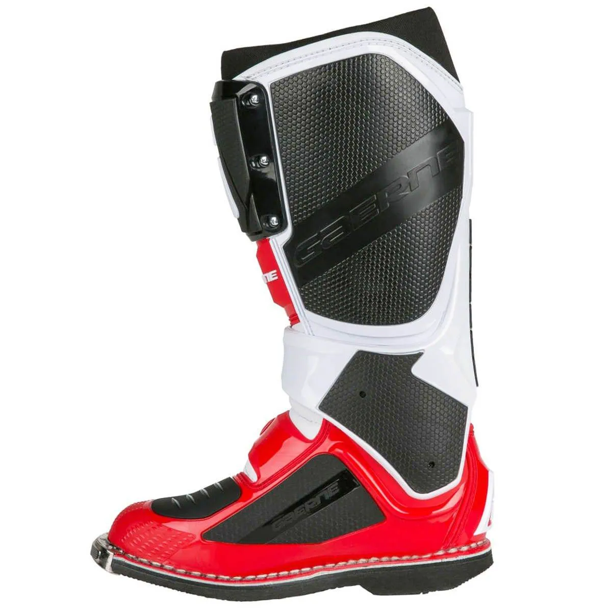 Botas de Moto Sg-12 Blanco Negro Rojo Gaerne