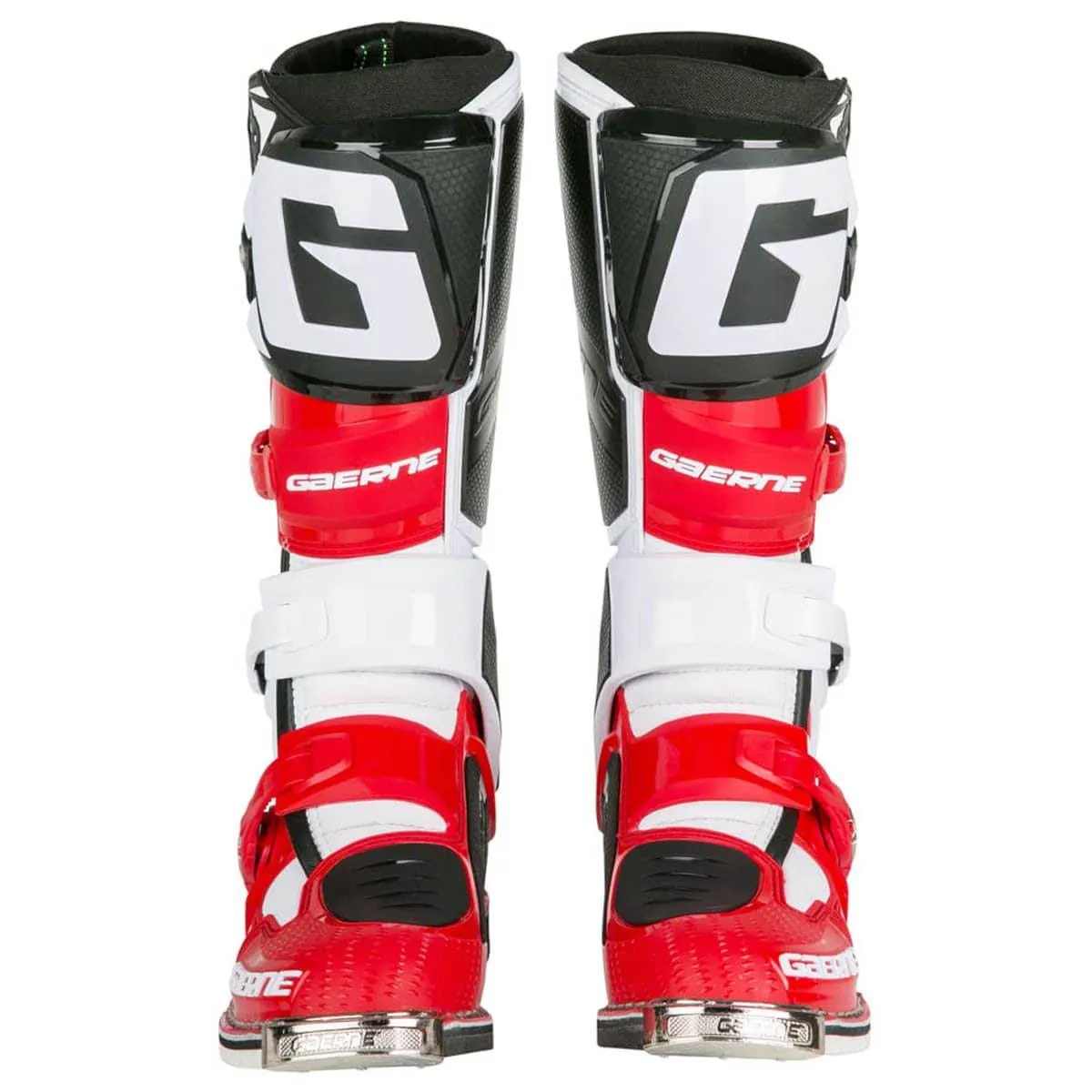 Botas de Moto Sg-12 Blanco Negro Rojo Gaerne