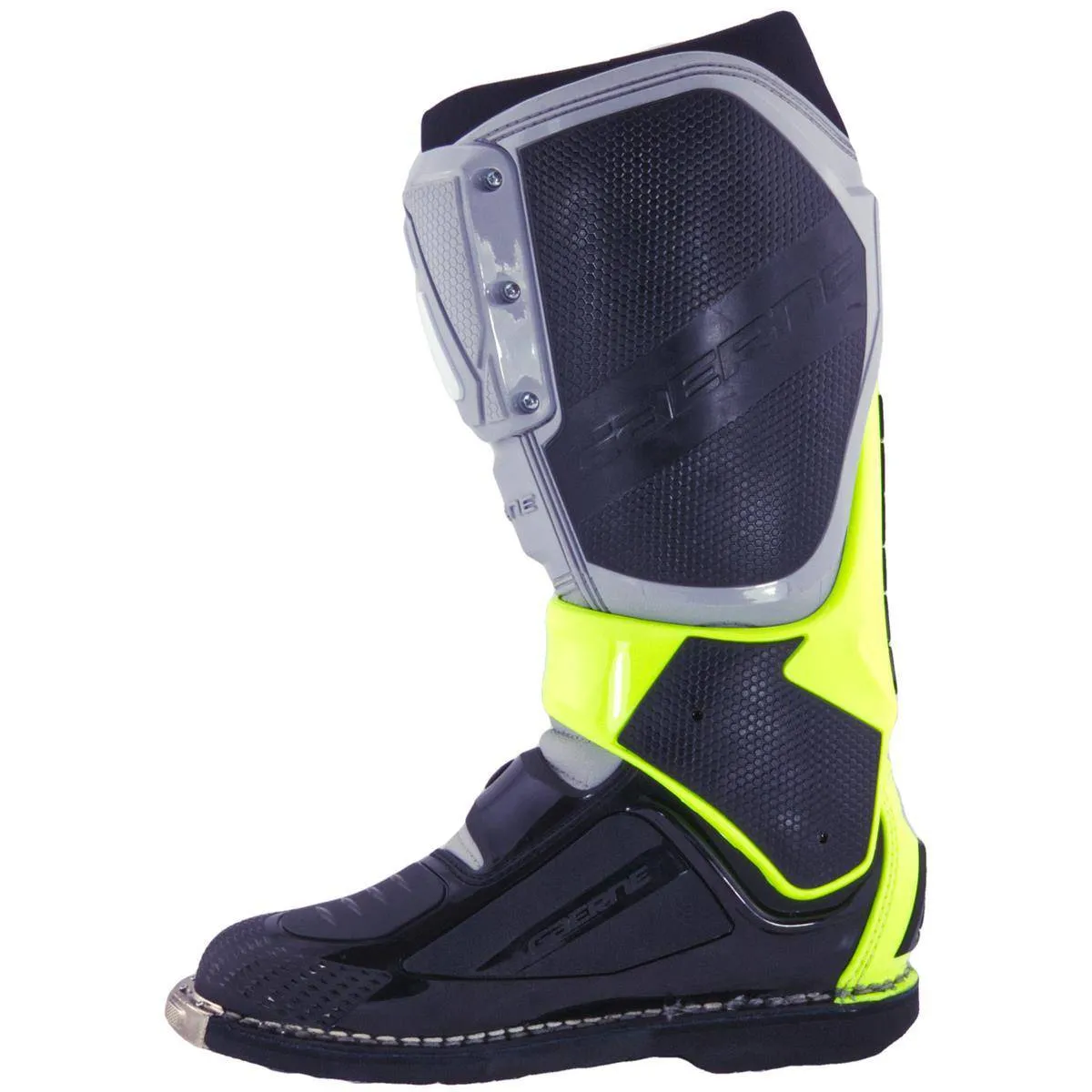Botas de Moto Sg-12 Gris Amarillo Negro Gaerne
