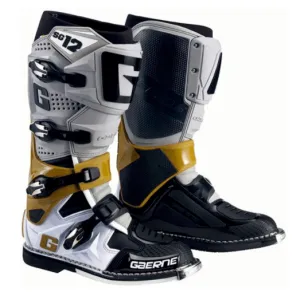 Botas de Moto Sg-12 Gris Magnesio Blanco Gaerne