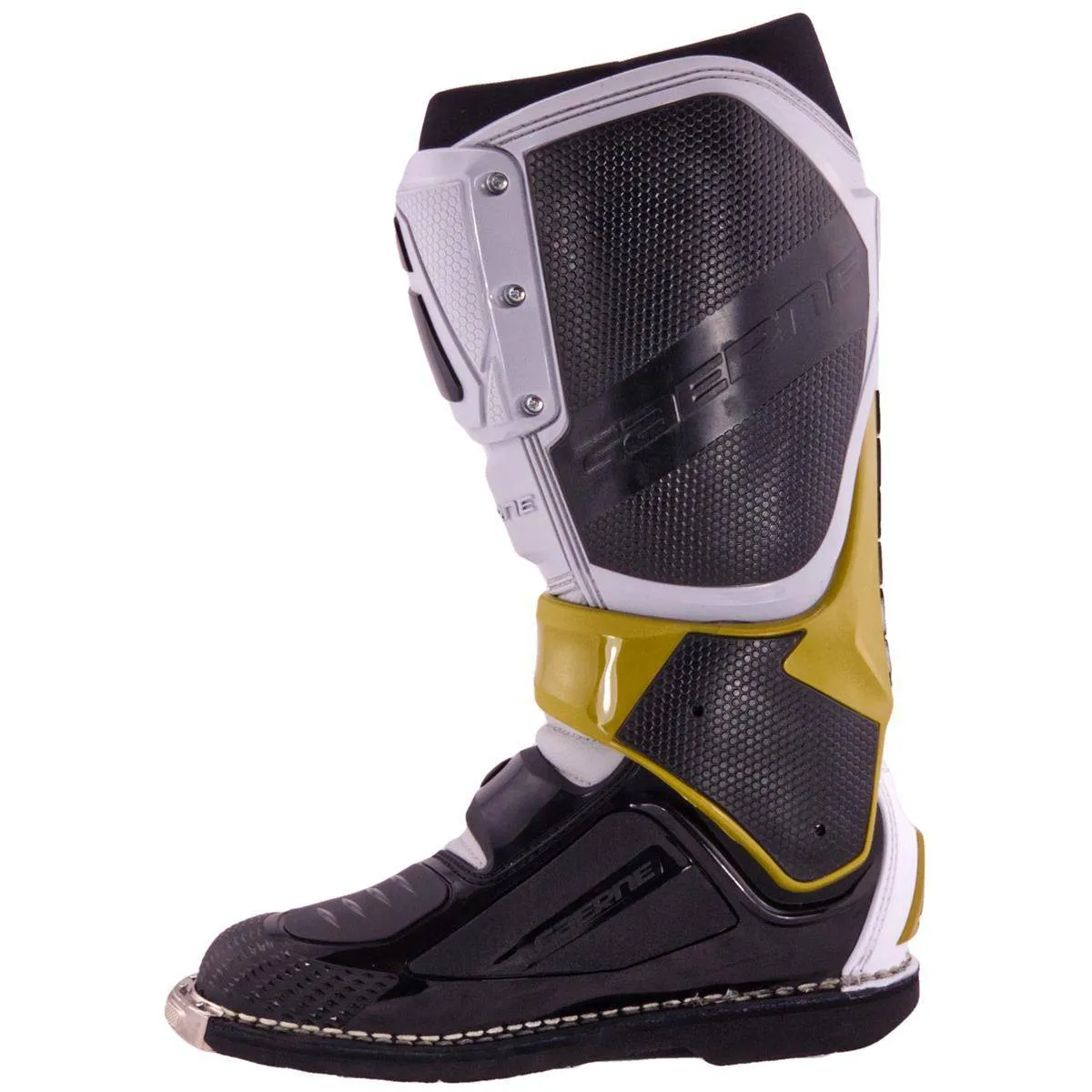 Botas de Moto Sg-12 Gris Magnesio Blanco Gaerne