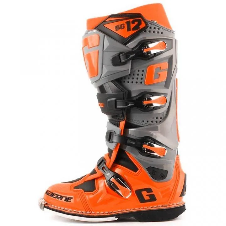 Botas de Moto Sg-12 Naranjo Gaerne