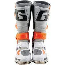 Botas de Moto Sg-12 Naranjo Gris Gaerne